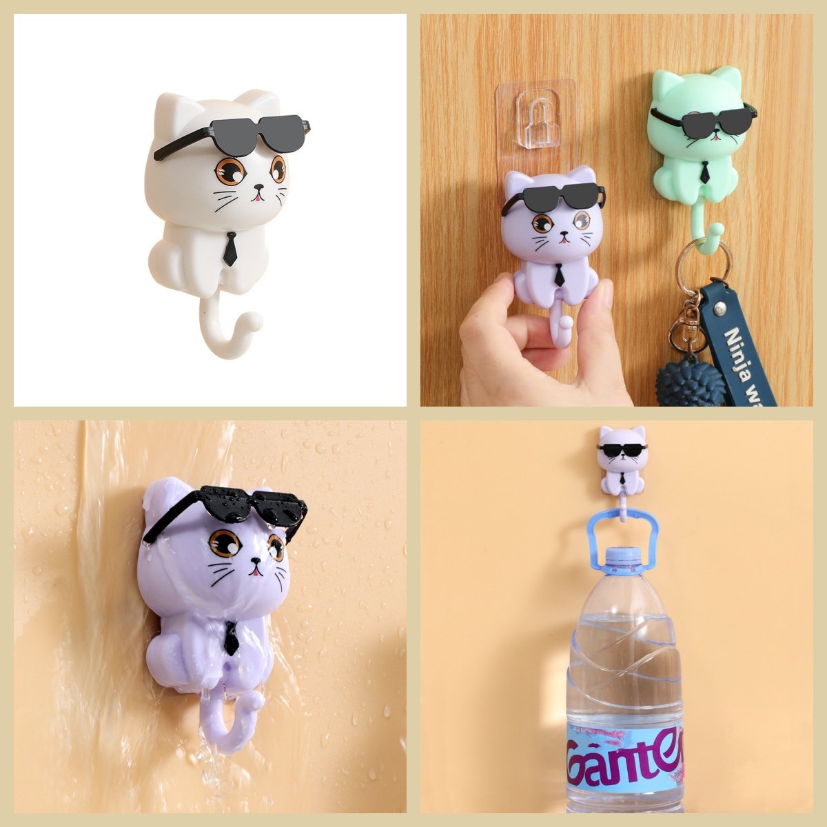 Sunglasses Cat Key Hook-SLOOSELYK