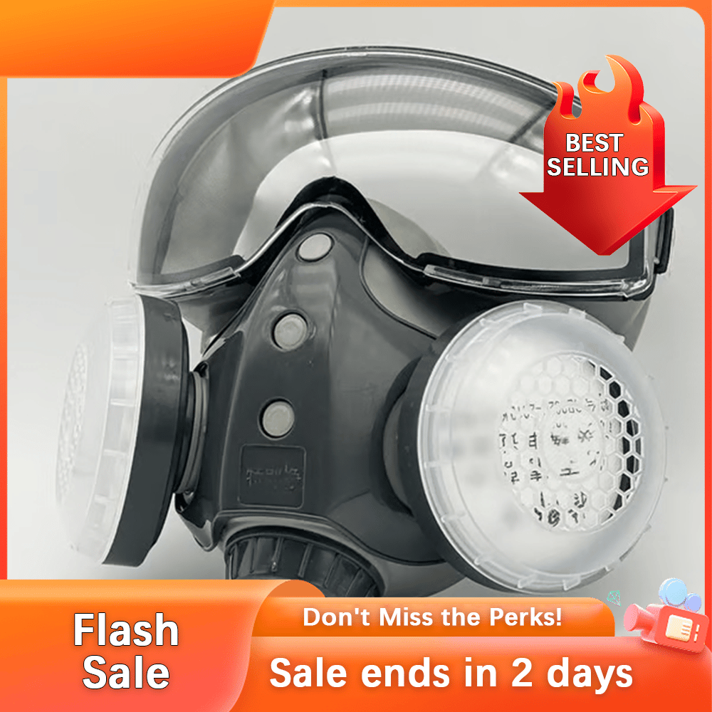🏆Flash Sale⚡ 50K+ SOLD! Almost Gone-💥Dust-Proof Integrated Respirator Mask,Best gifts