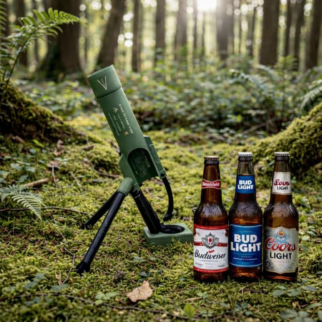 🚀 51mm Beer Bottle Mortar Bottle Opener 🍻🔥Novelty Cap-Launching Desk & Bar Accessory 🎉Buy 2 Get Free Shipping