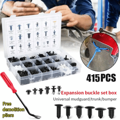 🔥 Multi-Size Car Fastener Kit(630PCS) – Quick Fix for Simple Car Repair