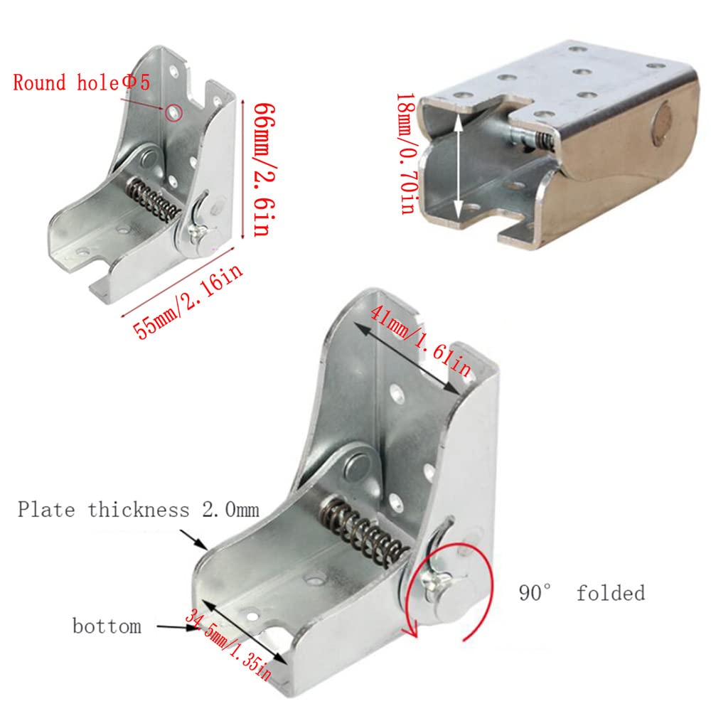 🔥HOT SALE-49%OFF-🛠️90-Degree Self-locking Folding Hinge Lock