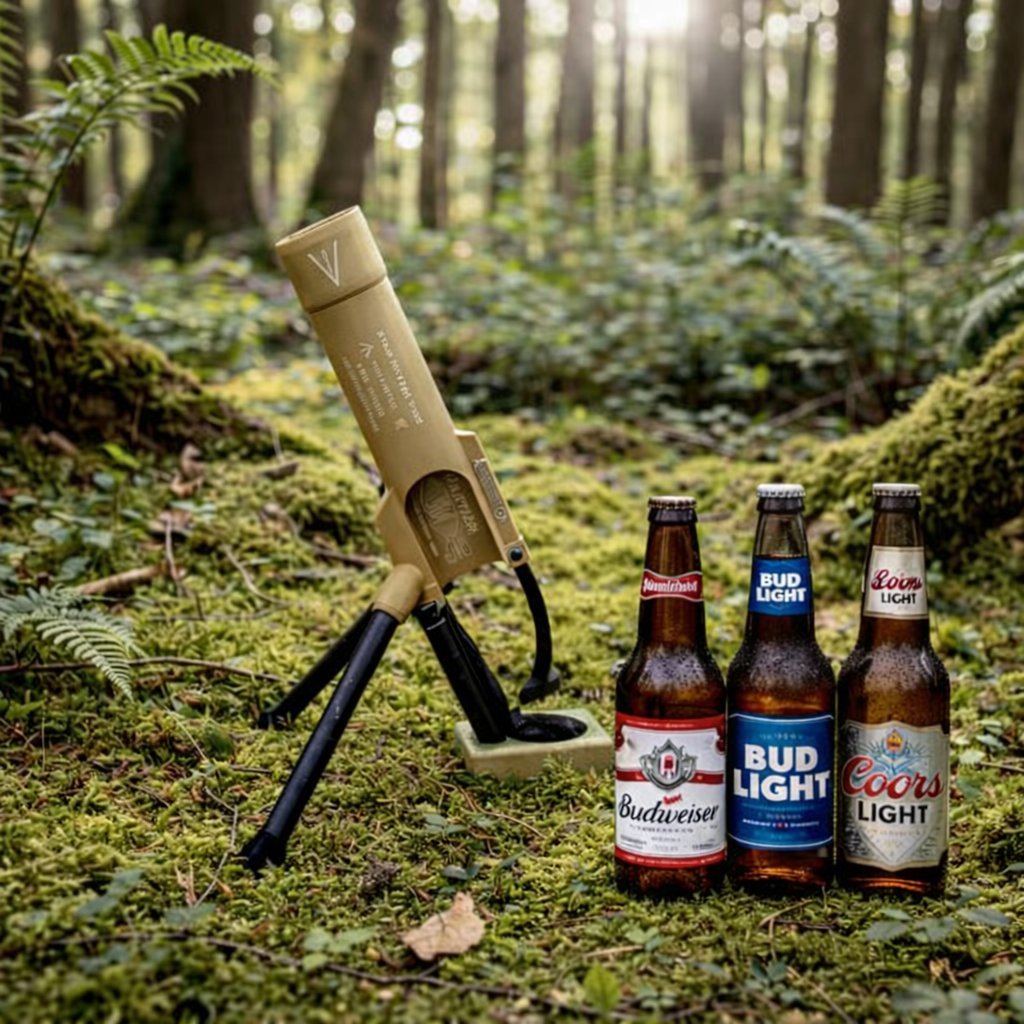 🚀 51mm Beer Bottle Mortar Bottle Opener 🍻🔥Novelty Cap-Launching Desk & Bar Accessory 🎉Buy 2 Get Free Shipping