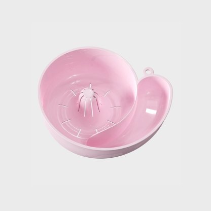 Small snail drain basket hanging dry and wet separation fruit and vegetable drain basket