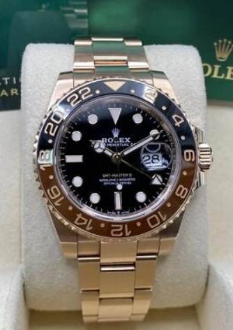 Rolex GMT-Master II 126715CHNR Root Beer 18K