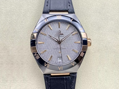 SBF OMEGA CONSTELLATION 131.23.41.21.06.001 VS FACTORY BLACK BEZEL