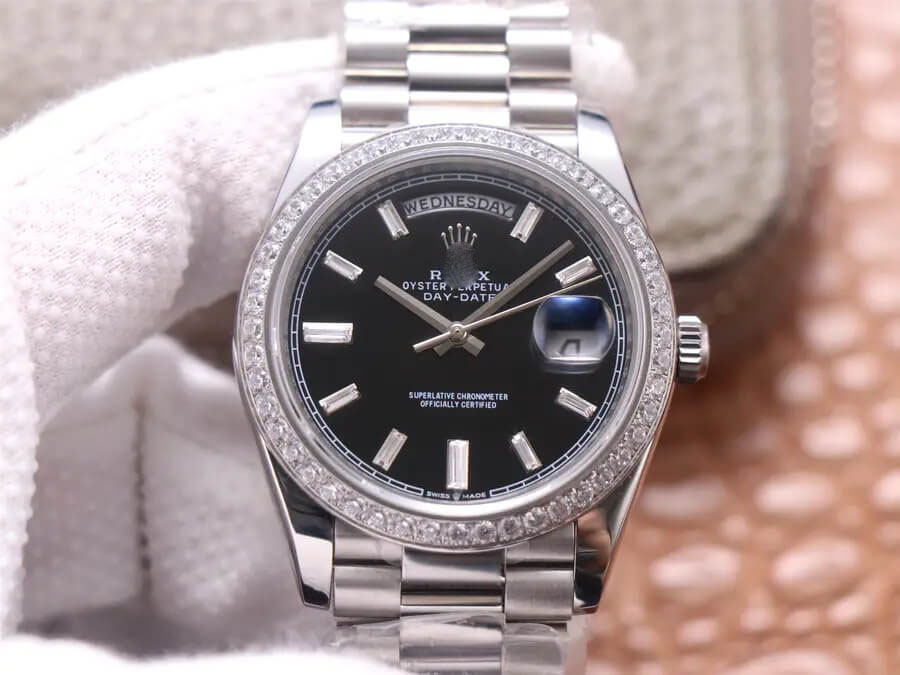 ROLEX DAY DATE M228349RBR-0003 EW FACTORY STAINLESS STEEL