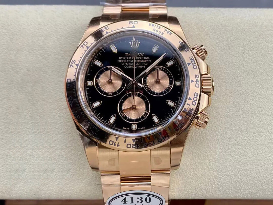 ROLEX COSMOGRAPH DAYTONA M116505-0008 CLEAN FACTORY BLACK DIAL