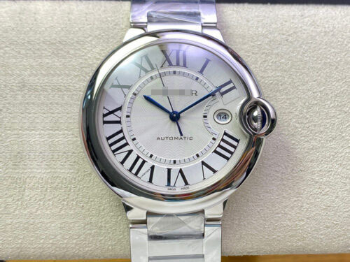 BALLON BLEU DE CARTIER 42MM W69012Z4 3K FACTORY STAINLESS STEEL BEZEL