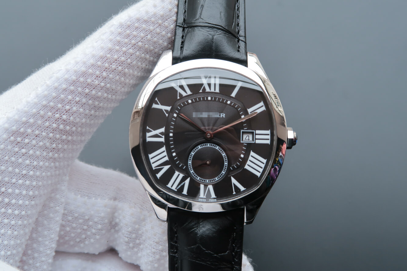 DRIVE DE CARTIER WSNM0009 V6 FACTORY BLACK STRAP
