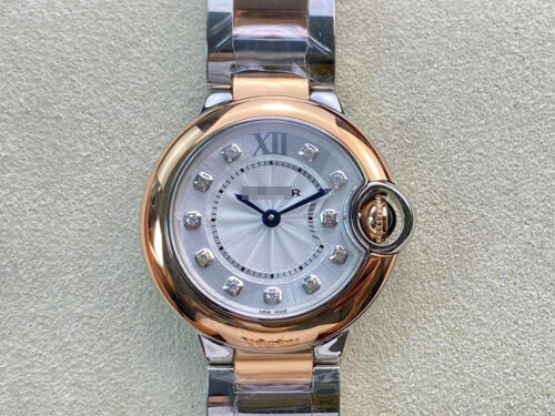 BALLON BLEU DE CARTIER 28MM W3BB0005 V6 FACTORY WHITE DIAL