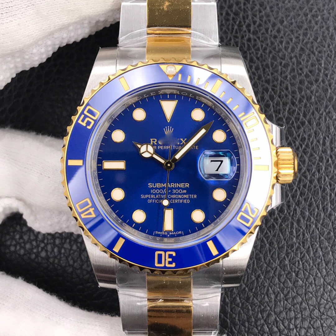 ROLEX SUBMARINER 116613LB-97203 VS FACTORY STAINLESS STEEL