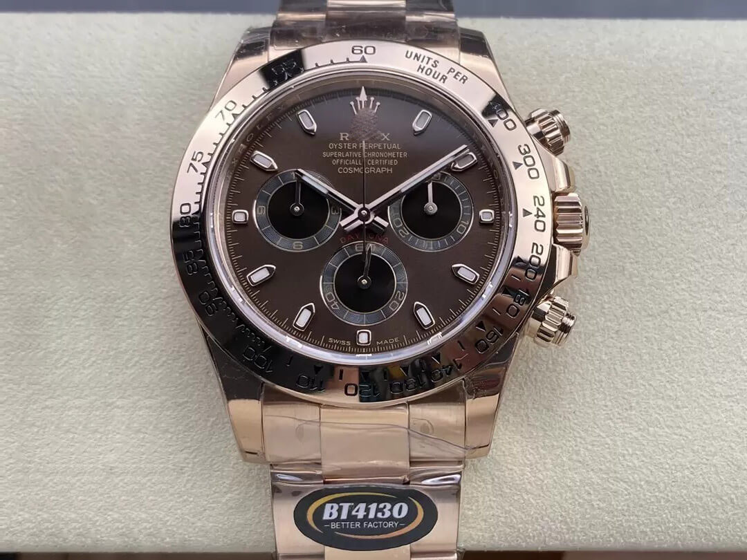 ROLEX DAYTONA M116505-0013 BT FACTORY GOLD STRAP