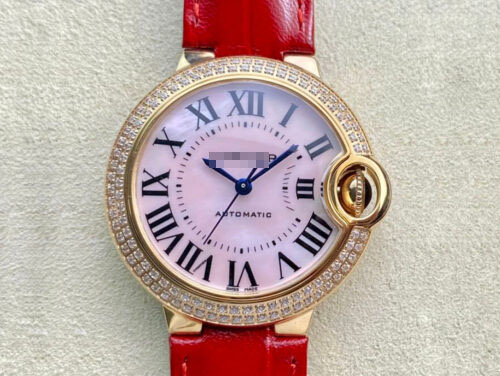 BALLON BLEU DE CARTIER 33MM WJBB0033 3K FACTORY LEATHER STRAP