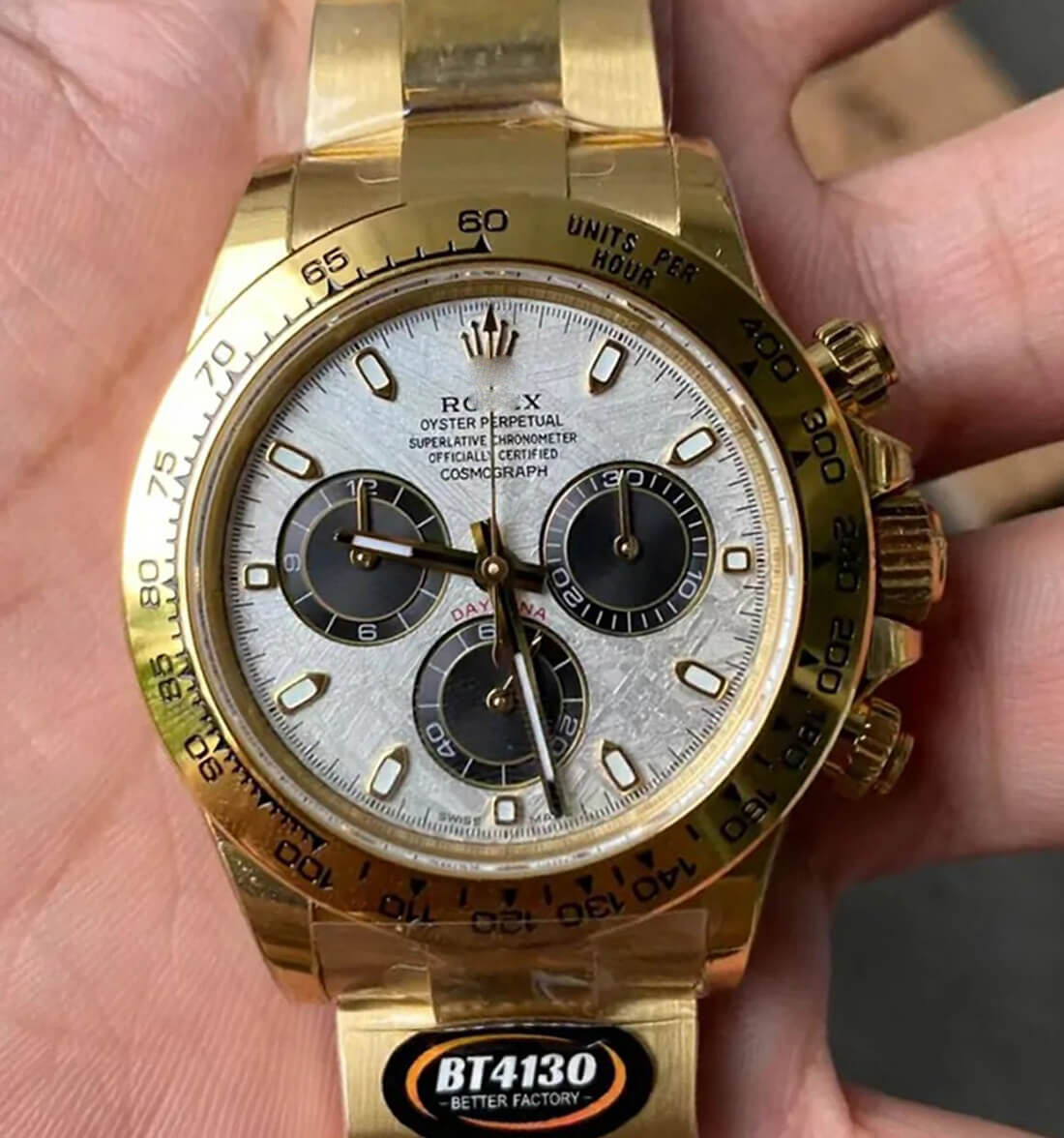 ROLEX DAYTONA M116508-0015 BT FACTORY WHITE DIAL