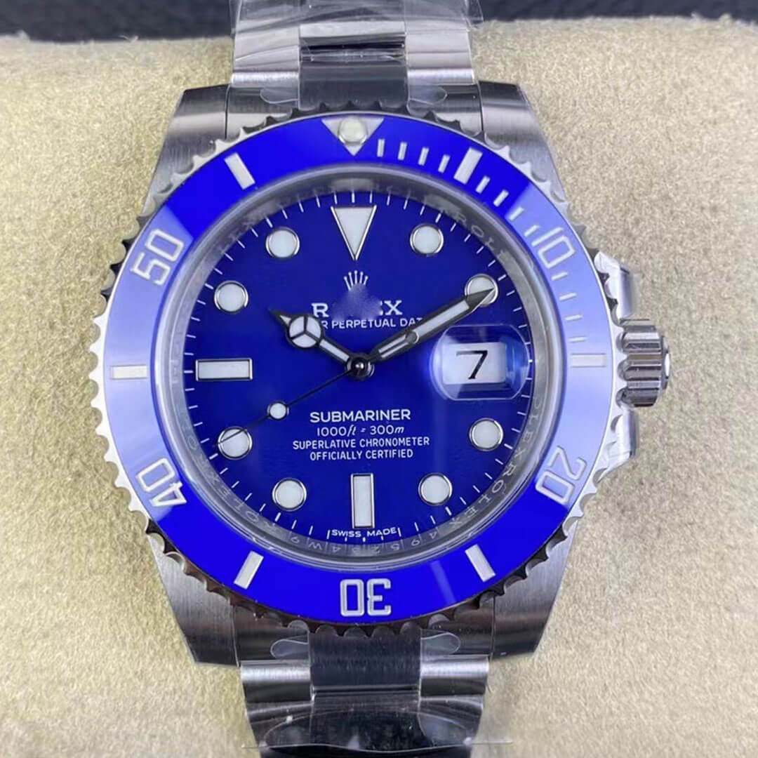 ROLEX SUBMARINER 116619LB-97209 40MM CLEAN FACTORY V5 STAINLESS STEEL