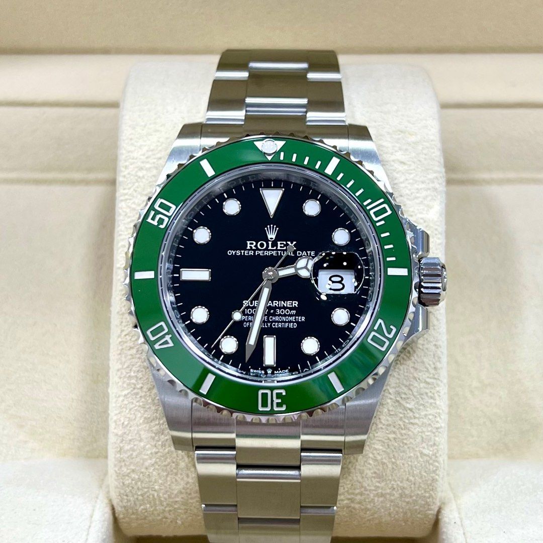 ROLEX SUBMARINER M126610LV-0002 VS FACTORY STAINLESS STEEL STRAP