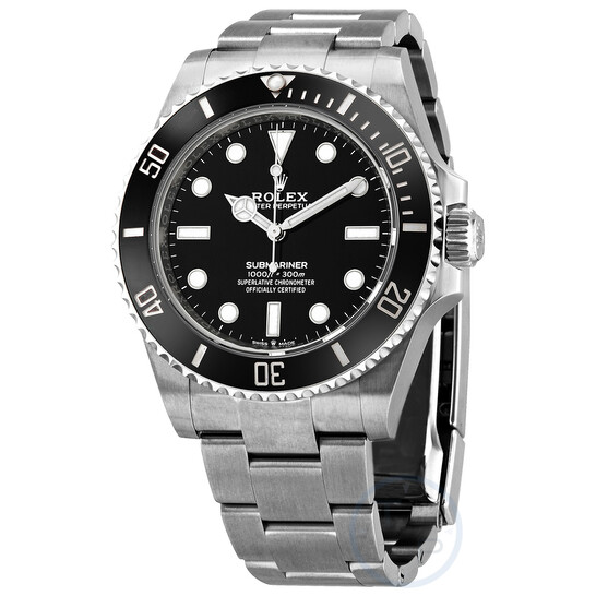 Submariner Automatic Chronometer Black Dial Men's Watch 124060BKSO
