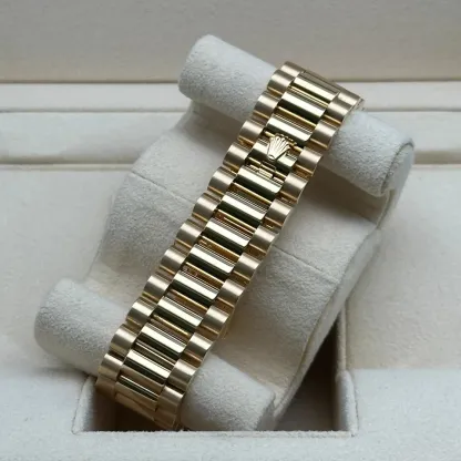 Rolex Day-Date President 40MM 228238 18K Gold Green Lacquer Dial Men Watch