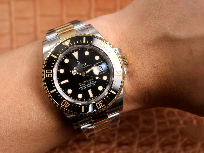 ROLEX SEA DWELLER M126603 V3 GM FACTORY ROSE GOLD BLACK DIAL