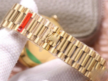 ROLEX DAY DATE M228348RBR-0005 EW FACTORY DIAMOND-SET BEZEL