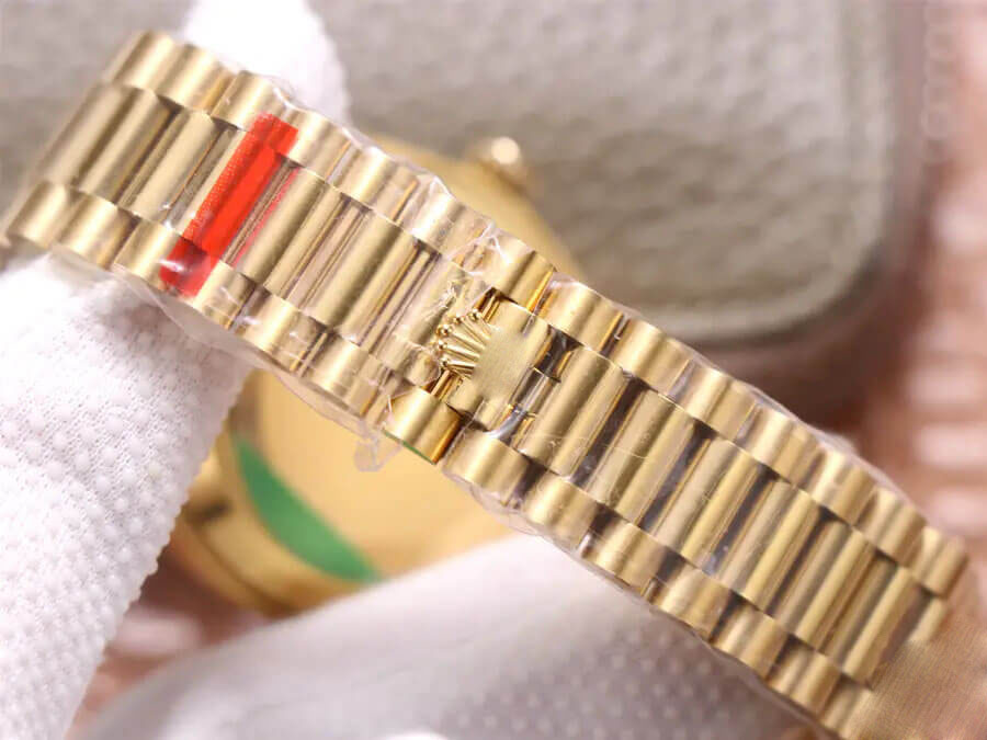 ROLEX DAY DATE M228348RBR-0008 EW FACTORY DIAMOND-SET BEZEL