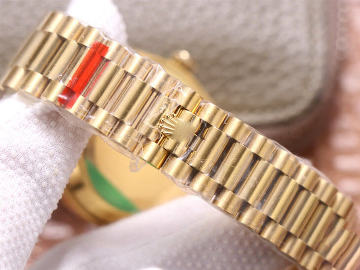 ROLEX DAY DATE M228348RBR-0001 EW FACTORY DIAMOND-SET BEZEL