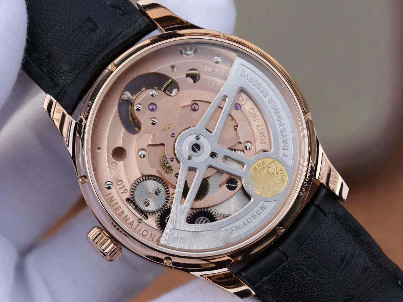 PORTUGUESE TOURBILLON IW504210 ZF FACTORY 18K ROSE GOLD BLACK DIAL