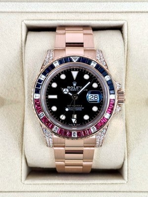 Rolex GMT-Master II Black Dial Oyster Bracelet