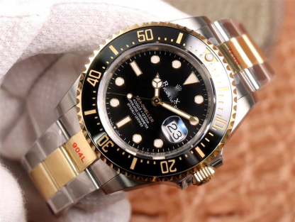 ROLEX SEA DWELLER M126603 V3 GM FACTORY ROSE GOLD BLACK DIAL