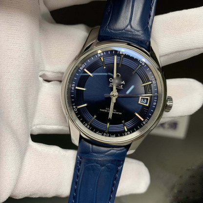 OMEGA DE VILLE 433.33.41.21.03.001 VS FACTORY BLUE STRAP