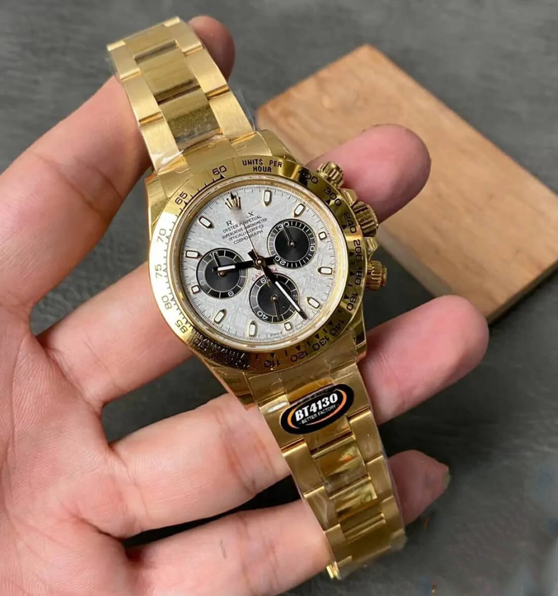 ROLEX DAYTONA M116508-0015 BT FACTORY WHITE DIAL