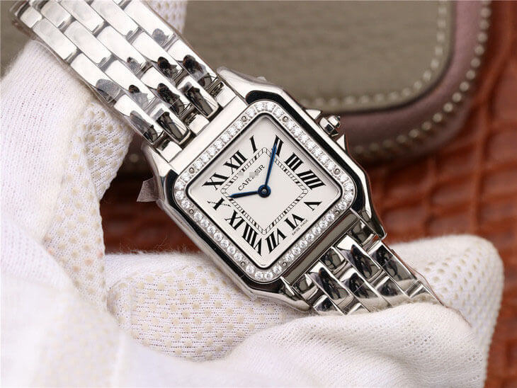 PANTHERE DE CARTIER W4PN0008 GF FACTORY DIAMOND-SET BEZEL