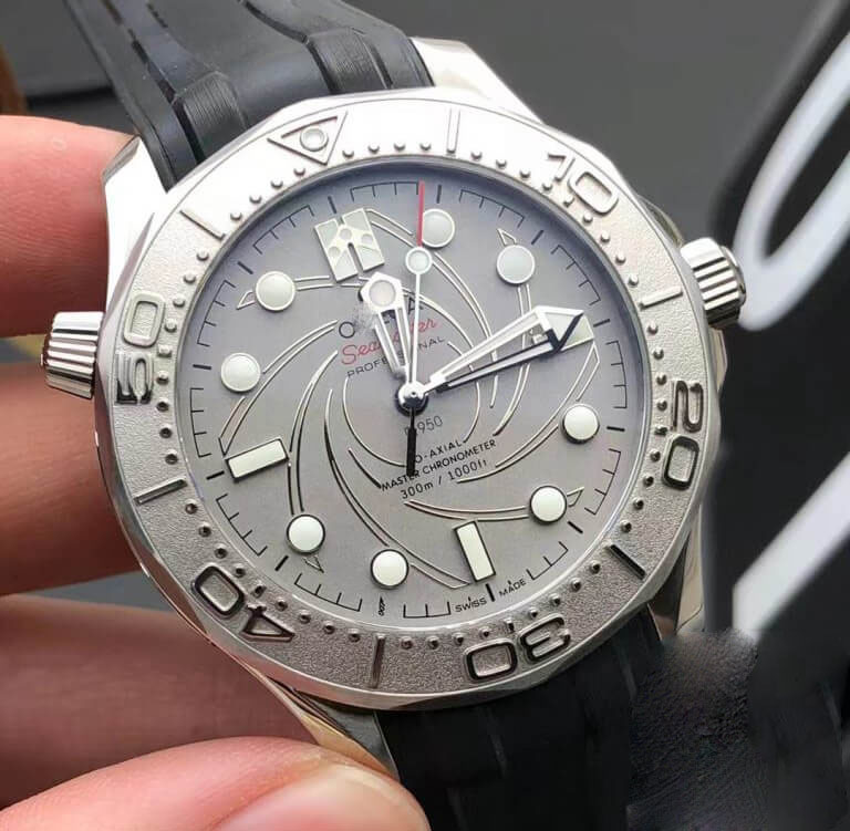 OMEGA SEAMASTER 300M 42MM VS FACTORY GREY STRAP