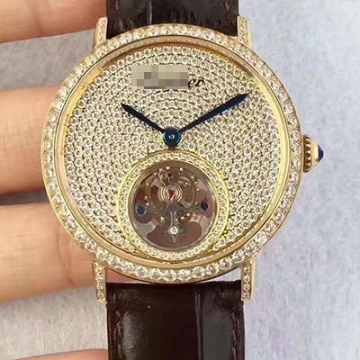 CARTIER ROTONDE TOURBILLON DIAMONDS DIAL
