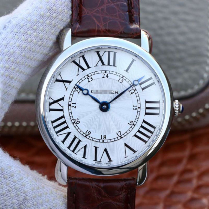 CARTIER RONDE LOUIS 40MM TW FACTORY WHITE DIAL