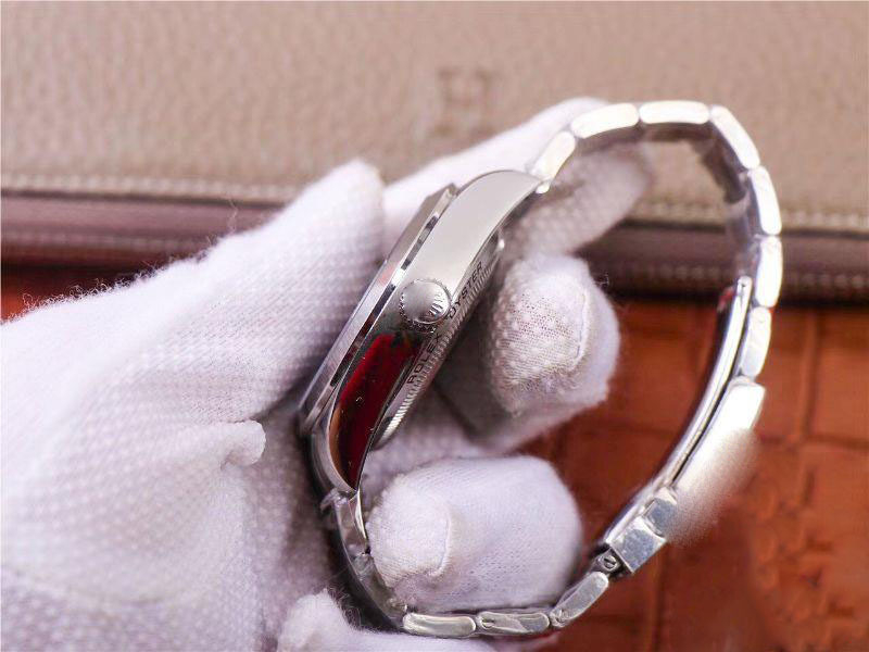 ROLEX MILGAUSS BASE 116400 LABELNOIRDESIGN LNT01HS-001 JB FACTORY SILVER CASE WATCH