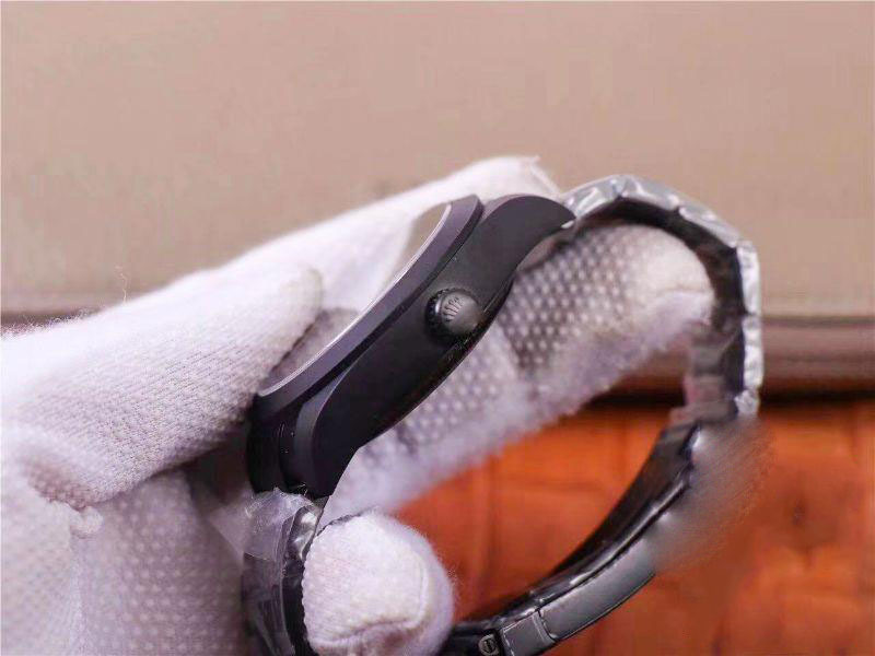 ROLEX MILGAUSS BASE 116400 LABEL NOIR DESIGN LNT01HS-001 JB FACTORY BLACK CASE WATCH