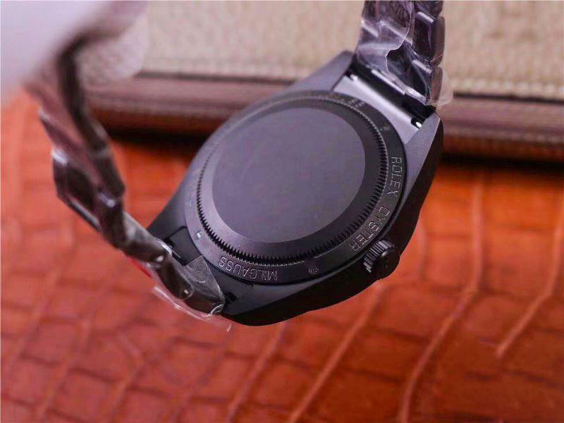 ROLEX MILGAUSS BASE 116400 LABEL NOIR DESIGN LNT01HS-001 JB FACTORY BLACK CASE WATCH