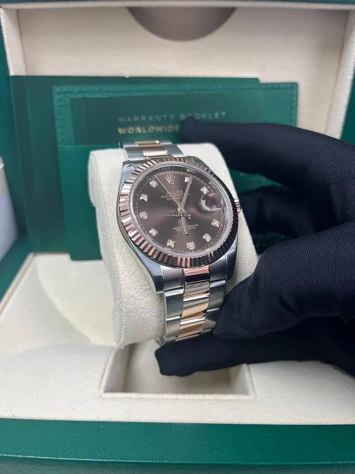 Rolex Lady-Datejust watch: Oystersteel and Everose