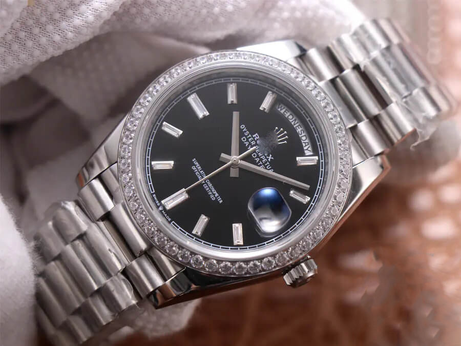 ROLEX DAY DATE M228349RBR-0003 EW FACTORY STAINLESS STEEL