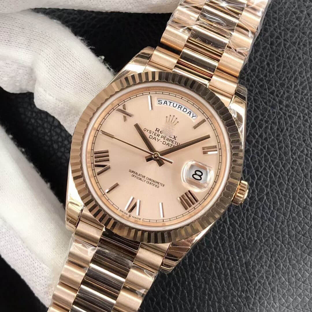 ROLEX DAY DATE M228238-0006 EW FACTORY GOLD STRAP
