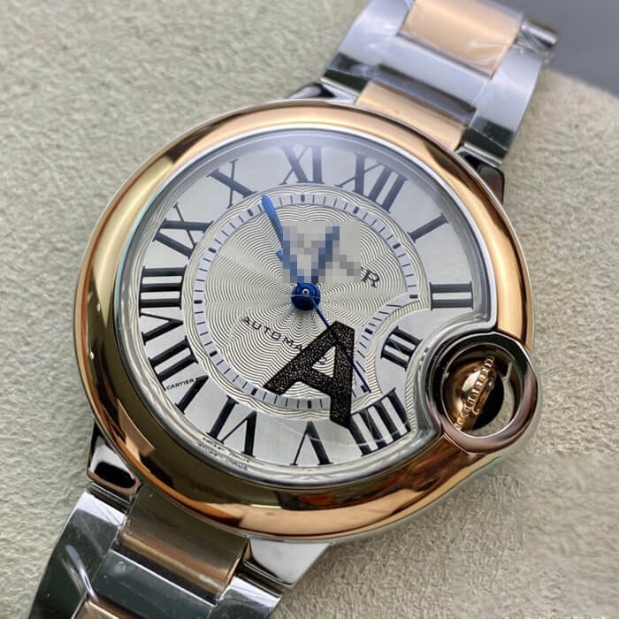 BALLON BLEU DE CARTIER W2BB0023 33MM V6 FACTORY SILVER STRAP