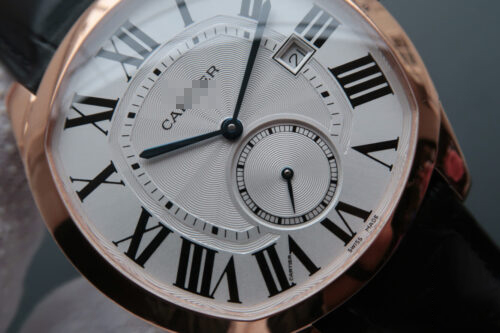 DRIVE DE CARTIER WGNM0003 V6 FACTORY BLACK STRAP