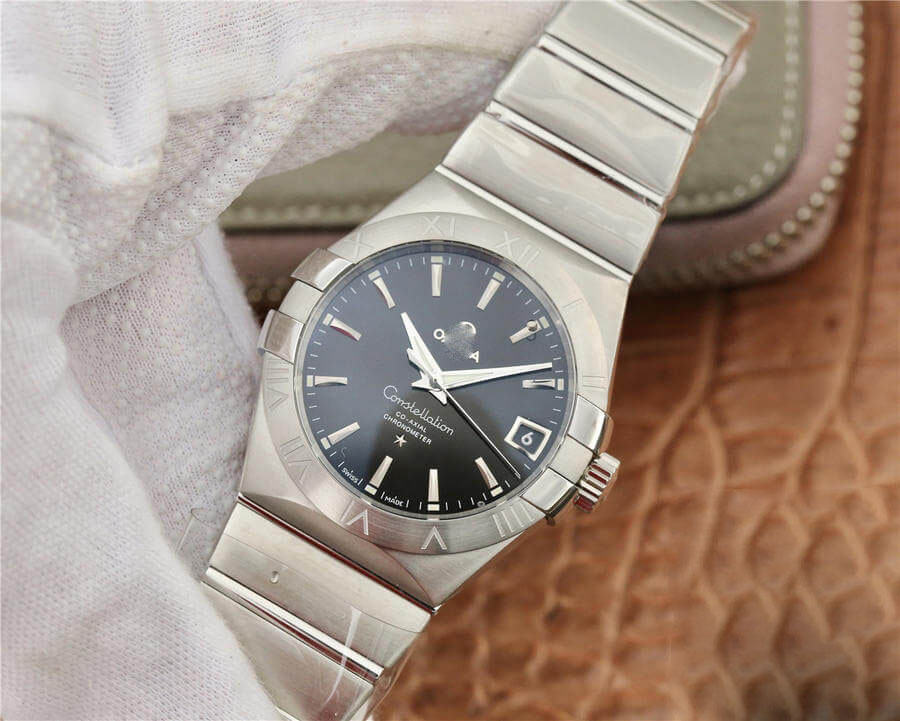 OMEGA CONSTELLATION 123.10.38.21.01.001 VS FACTORY TITANIUM CASE