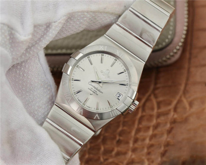 OMEGA CONSTELLATION 123.10.38.21.02.001 VS FACTORY GREY CASE