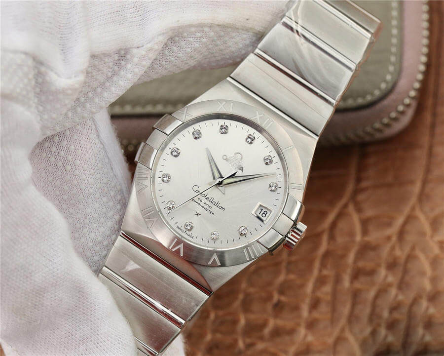 OMEGA CONSTELLATION 123.10.38.21.52.001 VS FACTORY CARBON FIBER CASE