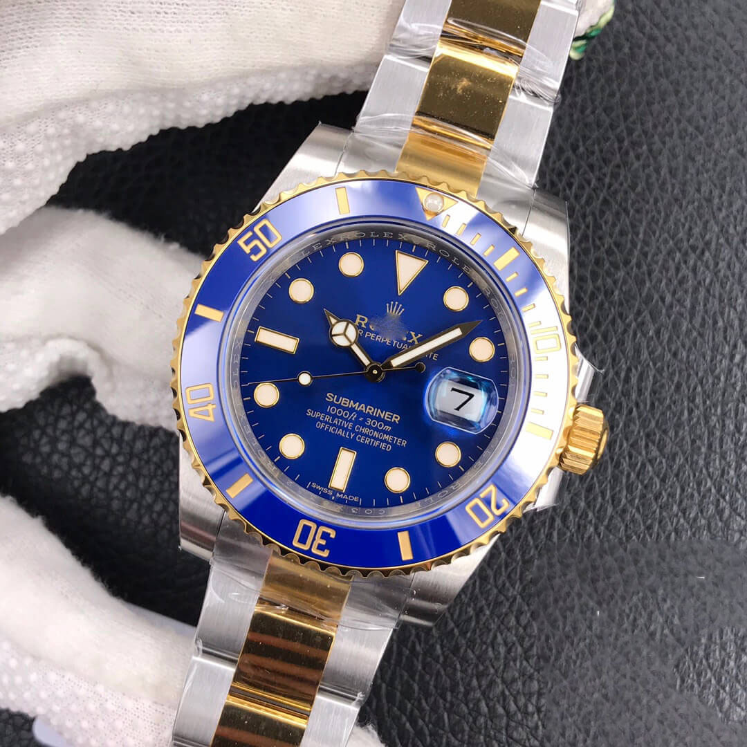 ROLEX SUBMARINER 116613LB-97203 VS FACTORY STAINLESS STEEL
