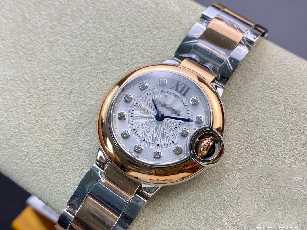 BALLON BLEU DE CARTIER 28MM W3BB0005 V6 FACTORY WHITE DIAL