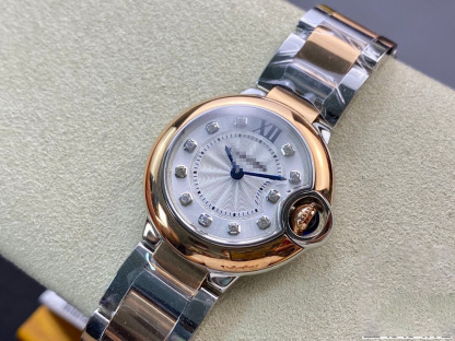 BALLON BLEU DE CARTIER 28MM W3BB0005 V6 FACTORY WHITE DIAL