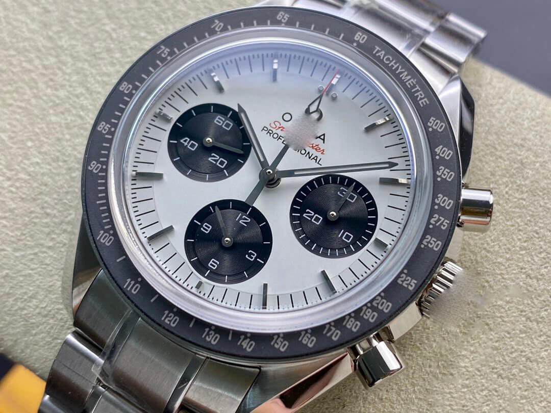 OMEGA SPEEDMASTER 42MM OM FACTORY STAINLESS STEEL STRAP